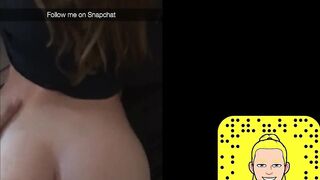 College Girl Cheats on Snapchat