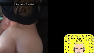 College Girl Cheats on Snapchat