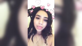 Sexy Latina Leaked Snapchat Nudes