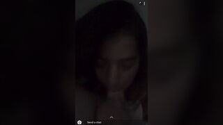 SLUTTY18-YEAR-OLD SUCKS COCK AND SQUIRTS ON GUYS FACE AND SENDS SNAPCHAT