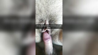 It`s not Cheating, i just Rubbing your Wife Pussy with my Cock! [snapchat. Cuckold]