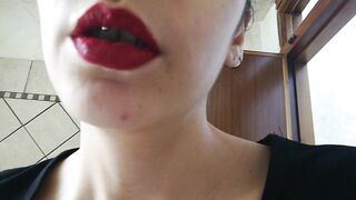 SMOKE WITH MY RED LIPS