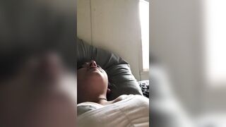 Giving Teen Head while on Phone with Mom