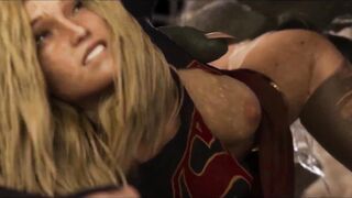 DOOMSDAY VS SUPERGIRL 3D PORN