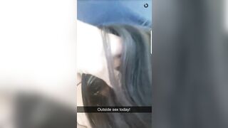 Outdoor Snapchat Sex Gets Interrupted