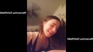 Barely Legal Teen Blowjob and Riding Big Cock, Teen Snapchat Nudes