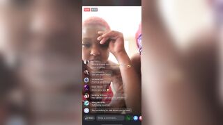 Facebook Live Thot Doesn’t know her Tits are out