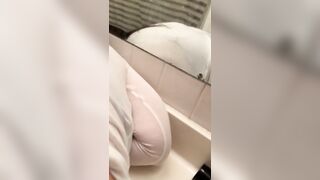 Cheating Whore Sneaks over for a Quick Load while her Boyfriend goes to get me Beer