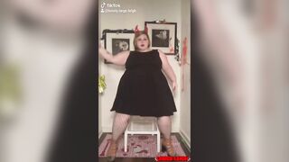 SSBBW Teen Large Leigh TikTok Compilation