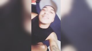 Maori Bitch Jana Riding Dick Facebook Live