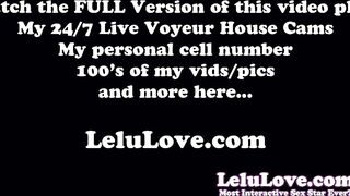 Homemade pornstar seducing YOU away from ur wife w/ blow job and front and reverse cowgirl impregnation creampie - Lelu Love