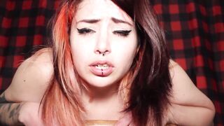 Searching the Ax at Lumberjack's Home | Ahegao | Squirt | Spank