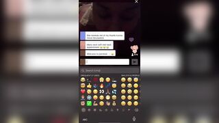 Ebony Sucking White Guy on Periscope