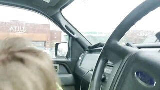 Playful Hot Teen Sarah Evans gives Blowjob in Busy Parking Lot. Follow her on OnlyFans and Twitter