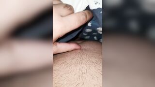 Step Mom Challenge Step Son not Cumming but he Failed and Cum on her Hands