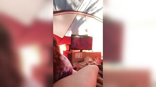 My GF Sucking my Dick in a Tent! (POV)