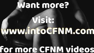 Nerdy CFNM dommes dicksucking seduced sub