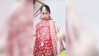 New Teen Indian Girl make Video for Boyfriend