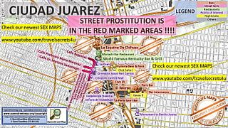 Ciudad Juarez, Mexico, Sex Map, Street Prostitution Map, Massage Parlours, Brothels, Whores, Escort, Callgirls, Bordell, Freelancer, Streetworker, Prostitutes