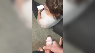 Cumming on Sisters Friend at a Party, don't know don't Care.