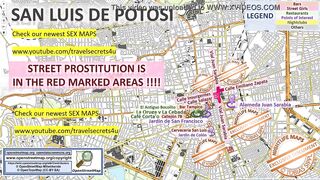 San Luis de Potosi, Mexico, Sex Map, Street Prostitution Map, Massage Parlours, Brothels, Whores, Escort, Callgirls, Bordell, Freelancer, Streetworker, Prostitutes