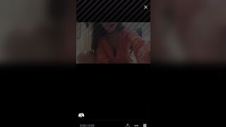 Sexy White Girl Body Slam Butt on Dragon Dildo on Periscope