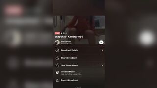 Sexy White Girl Body Slam Butt on Dragon Dildo on Periscope