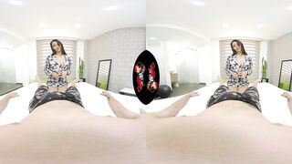 VRLatina - College Student Fucks before Study VR