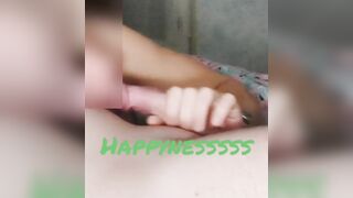 Smooth Blowjob, Real Italian Amateur Couple, no Cum Challenge