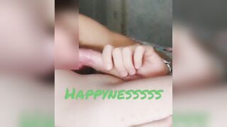 Smooth Blowjob, Real Italian Amateur Couple, no Cum Challenge