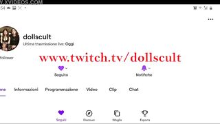 Threesome sex live on TWITCH again (July 12, 16 PM CEST)