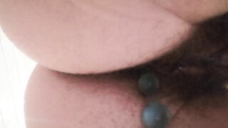 Taking out my Anal Beads Plug