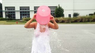 Wet t shirt ALS challenge