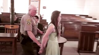 Girl Handcuffed Roleplay