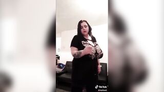 Super busty tiktok girl