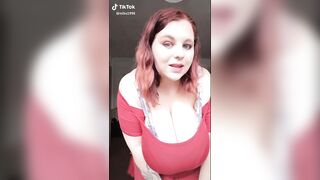 Super busty tiktok girl