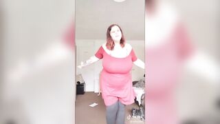 Super busty tiktok girl