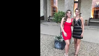 Teen Tight Fitting Cleavage Dress, Jerk Off Challenge - Lois