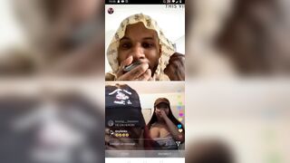 Insta live Tory lanez - Three girls