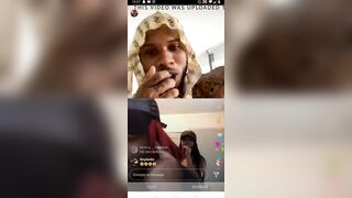 Insta live Tory lanez - Three girls