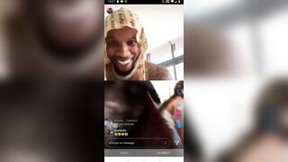 Insta live Tory lanez - Three girls