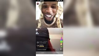 Insta live Tory lanez - Three girls