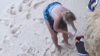 Husband Films his Sexy Wife Cheating with Lucky Stranger on Vacation