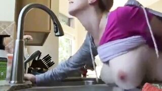 Fucking Friend’s Wife in Kitchen