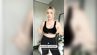 Romy (youtuber) sport bra try on haul