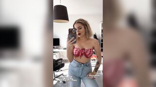 Romy (influencer) big tits insta compilation