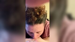 Slut Ex Couldn’t Resist my Cock in her Mouth