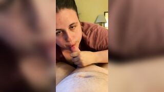 Slut Ex Couldn’t Resist my Cock in her Mouth