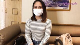 Japanese Bitch Dancer Akane's Face Shot from Tongue Piercing Blowjob①。ビッチダンサーあかねの舌ピフェラ→顔射