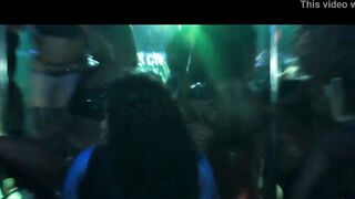 topless ebony strippers crazy at twerk show